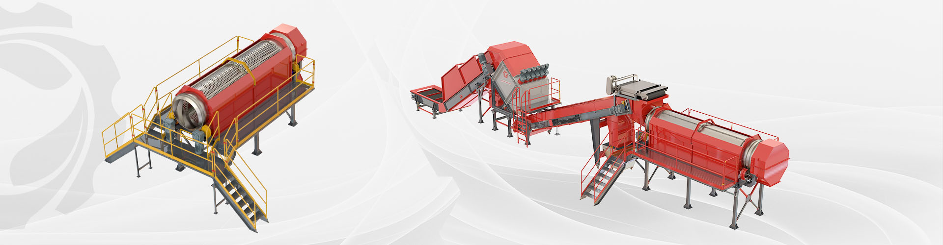 Барабан для мойки ПЭТ