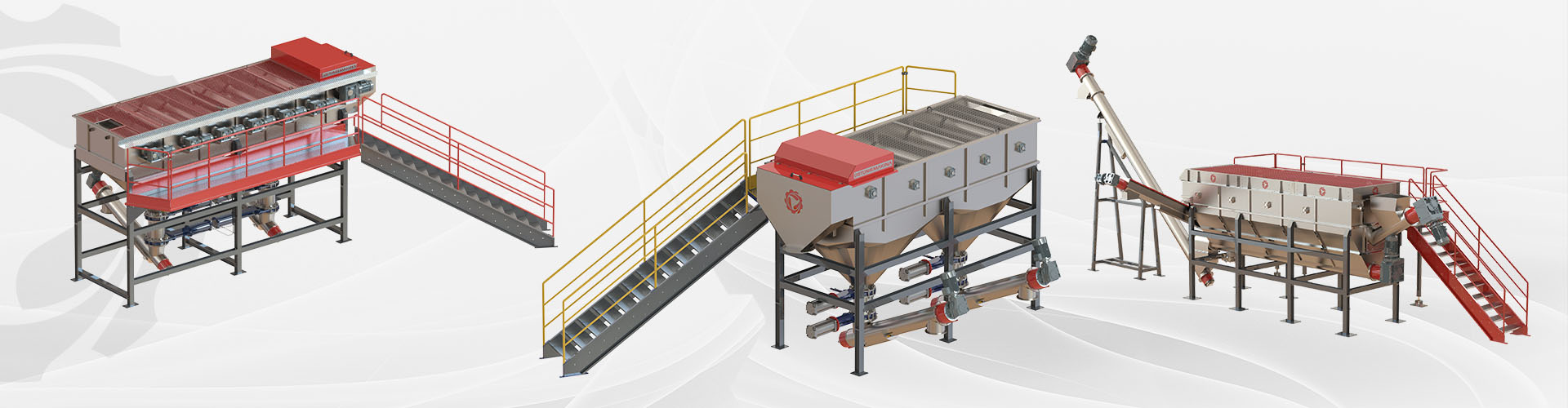 Баки для флотации и отстаивания пластика