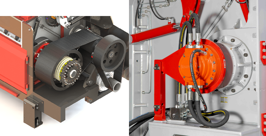 Flexible Drive Options with Distinct Advantages