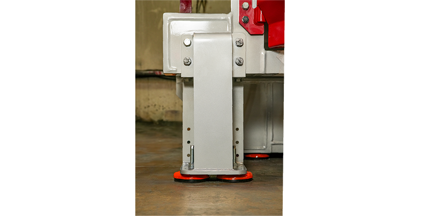 Vibration-Reducing Machine Feet