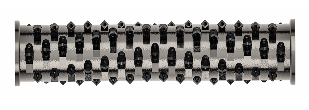 Durable and Quick-Maintenance Cartridge Rotor Design for RDF Processing