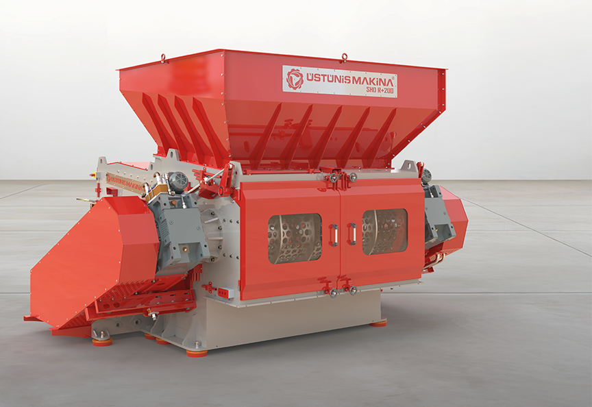 R TYPE SINGLE-ROTOR SHREDDERS