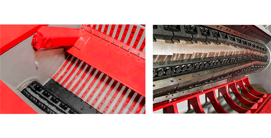 Flat-Edge Knife Rotor Designed for Demanding Applications