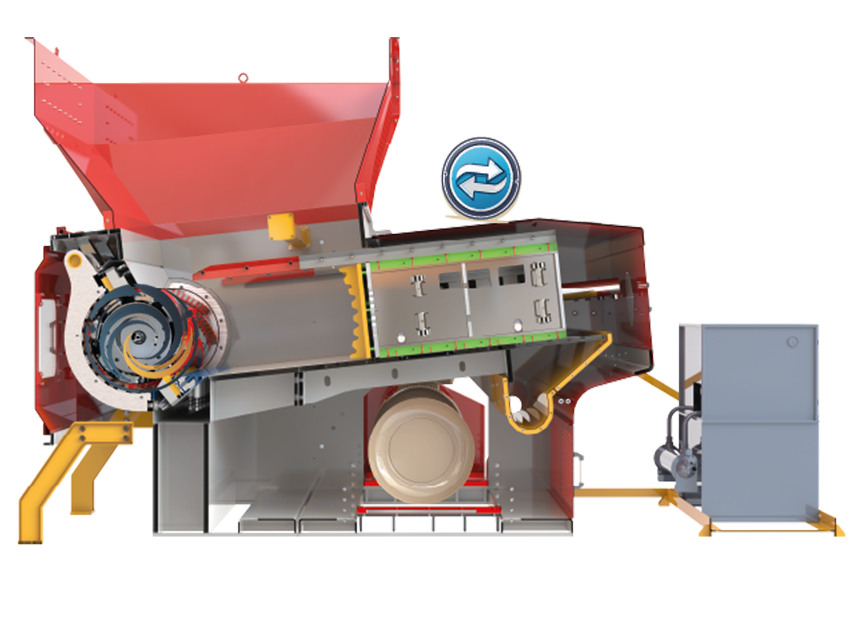 Improved Material Intake for Especially Large Pieces